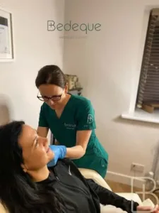 0.5ml lip filler result at Bedeque Medical, Preston — subtle definition and natural enhancement